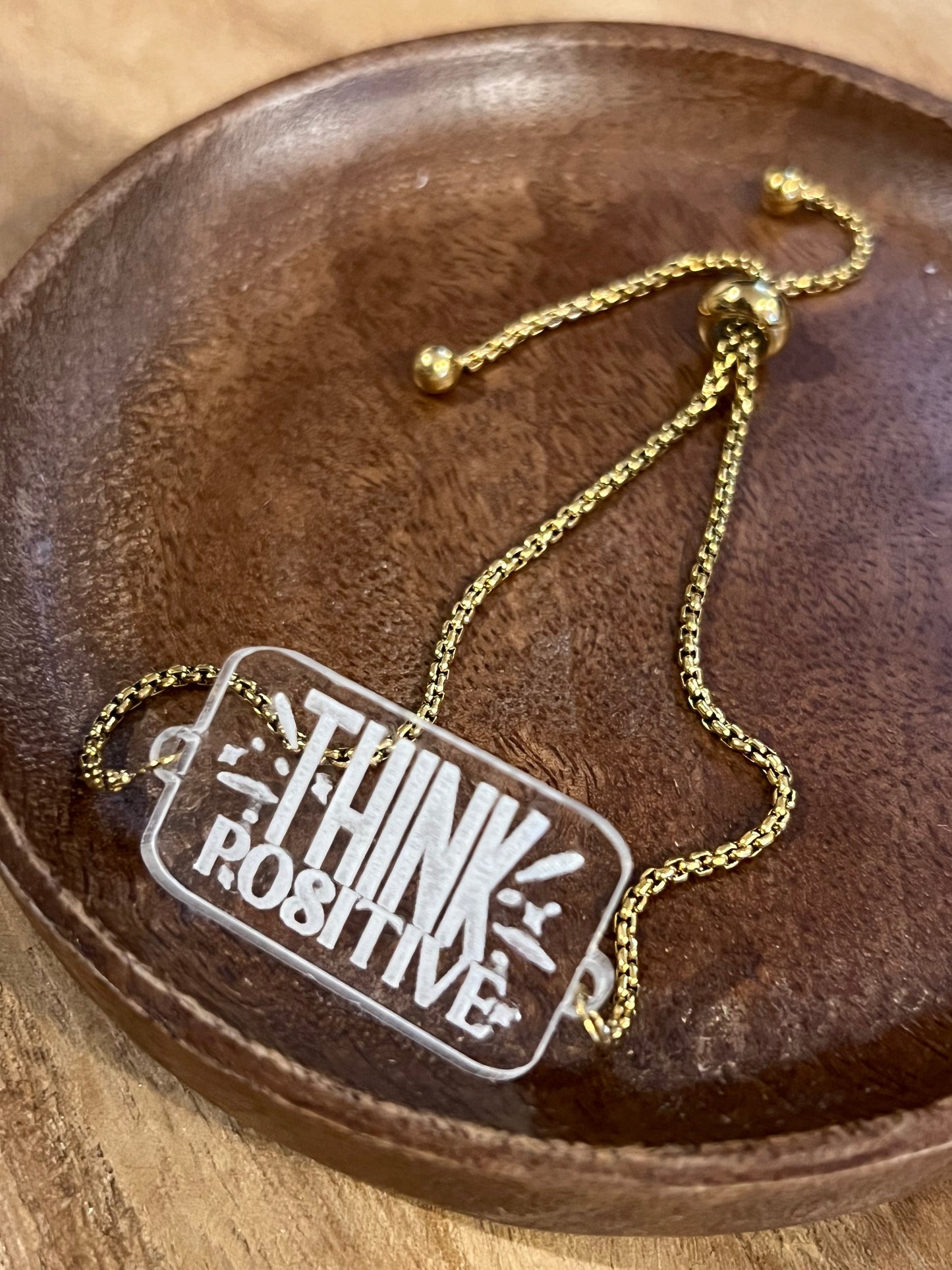 Think Positive Bracelet