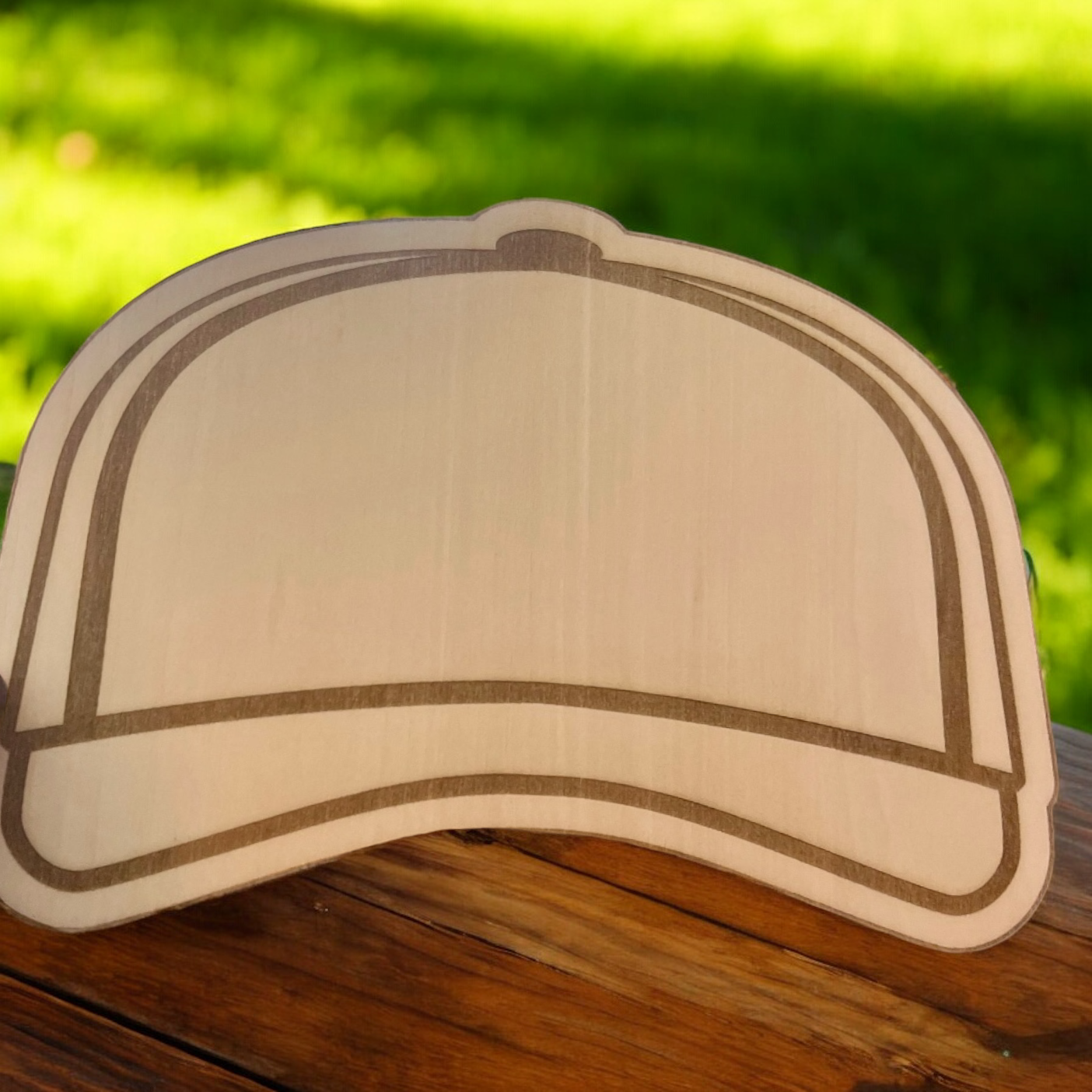 Trucker Hat Template (wood)