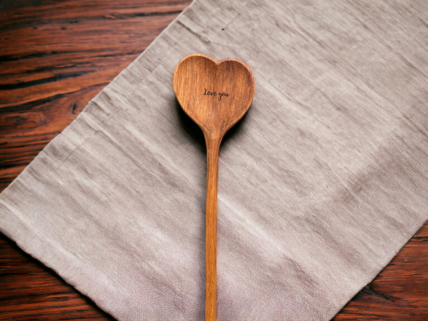 Wooden Heart Spoon