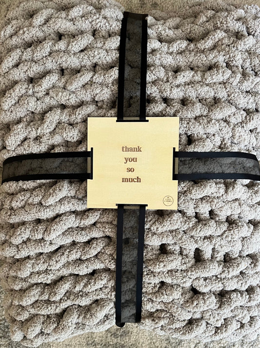 Wholesale Blanket Tag: Thank You So Much