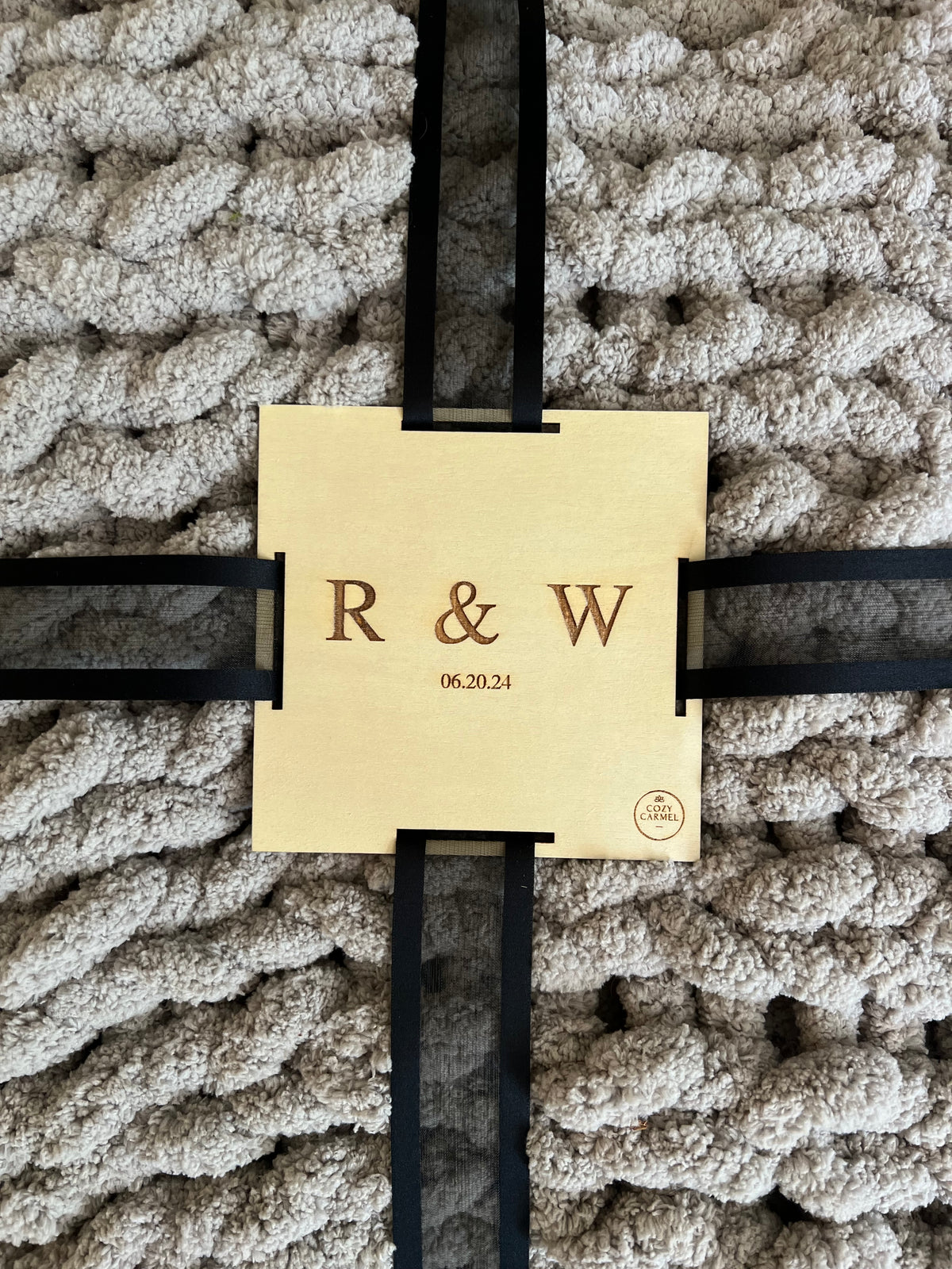Wholesale Blanket Tag: Initials