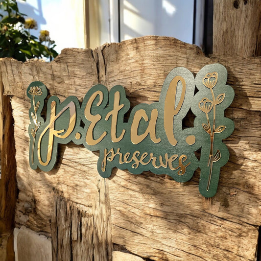 Personalized Business Sign