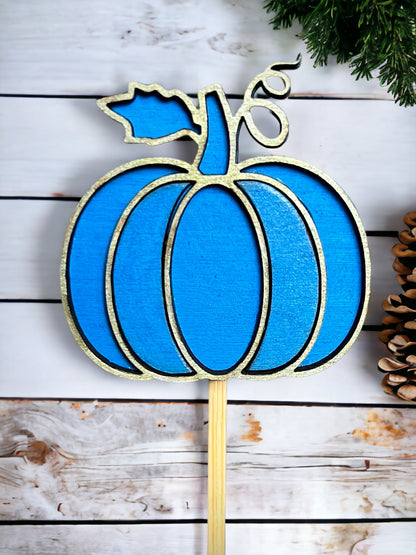 Pumpkin Cupcake Topper