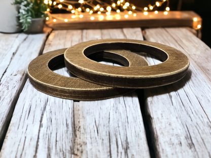 Wooden Napkin Rings (Set of 4)