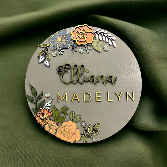 Personalized Name Sign