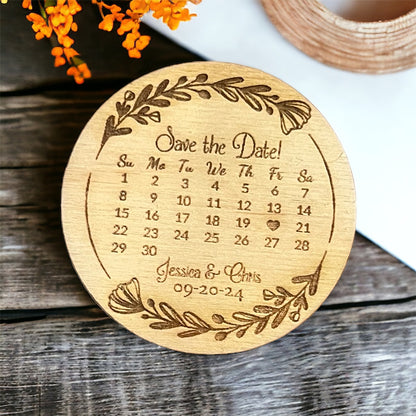 Wedding Save the Date Magnets